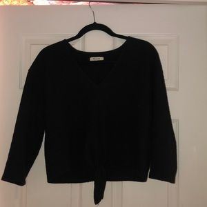 Madewell V-Neck Tie Front shirt